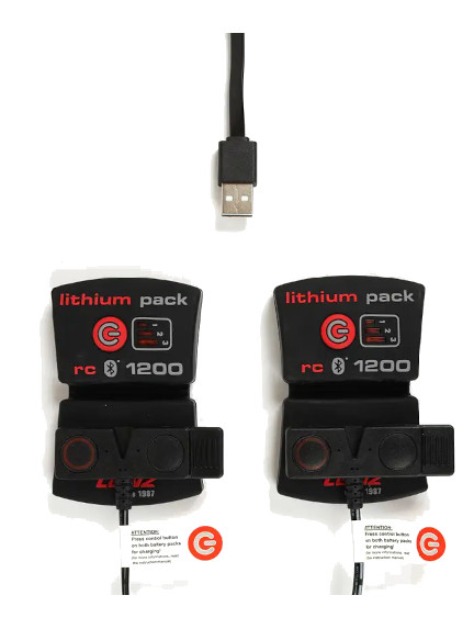 LENZ LITHIUM PACK rcB 1200 šildančių baterijų komplektas